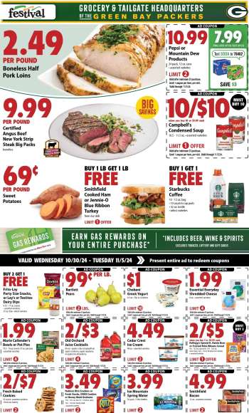 Festival Foods Flyer - 10/30/2024 - 11/05/2024.