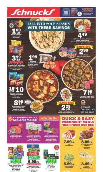 Schnucks Flyer - 10/30/2024 - 11/05/2024.