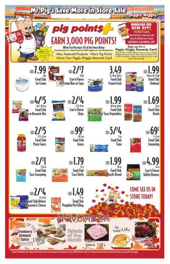 Piggly Wiggly Flyer - 10/30/2024 - 11/05/2024.