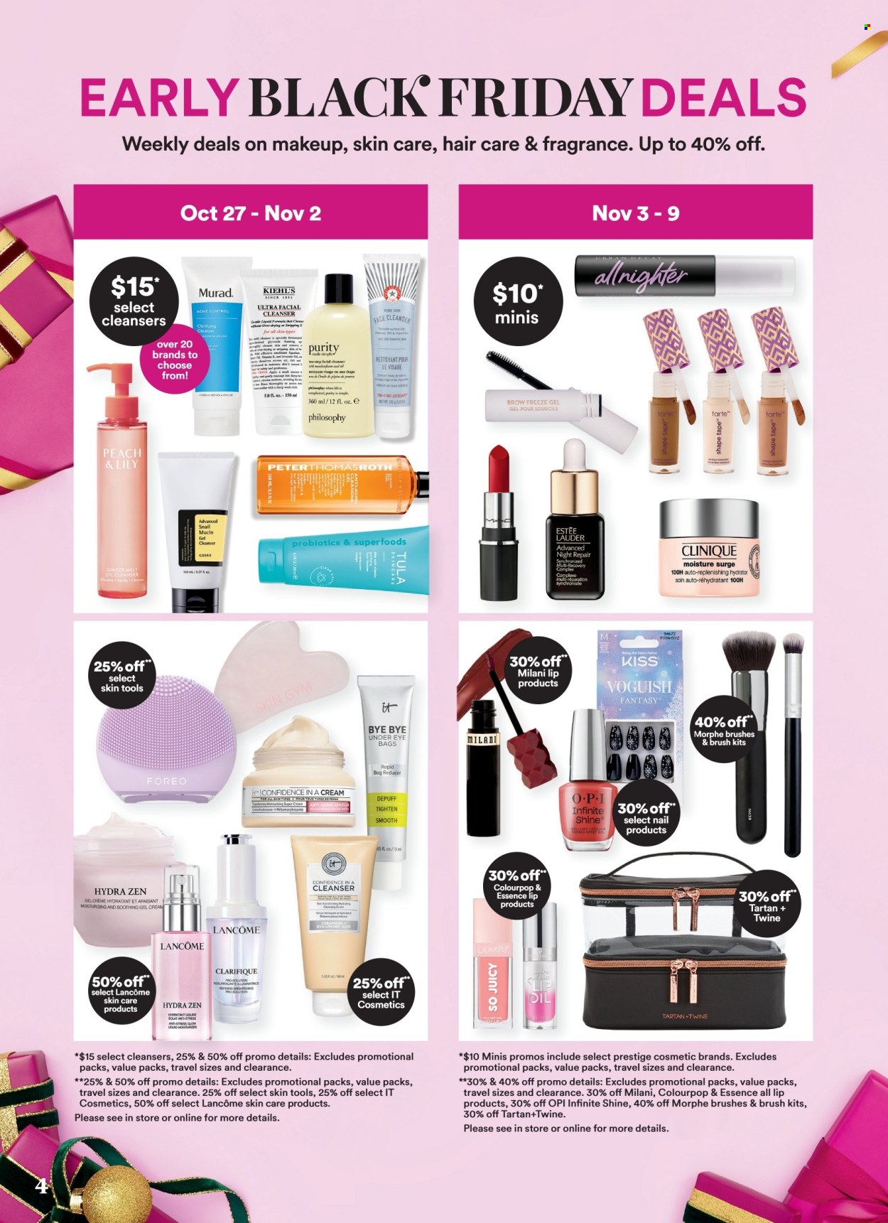 Ulta Beauty ad - 10/27/2024 - 11/23/2024. Page 1