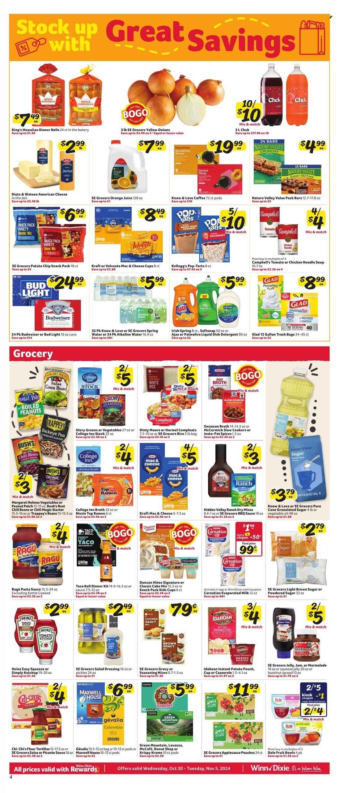 Winn Dixie ad - 10/30/2024 - 11/05/2024. Page 6