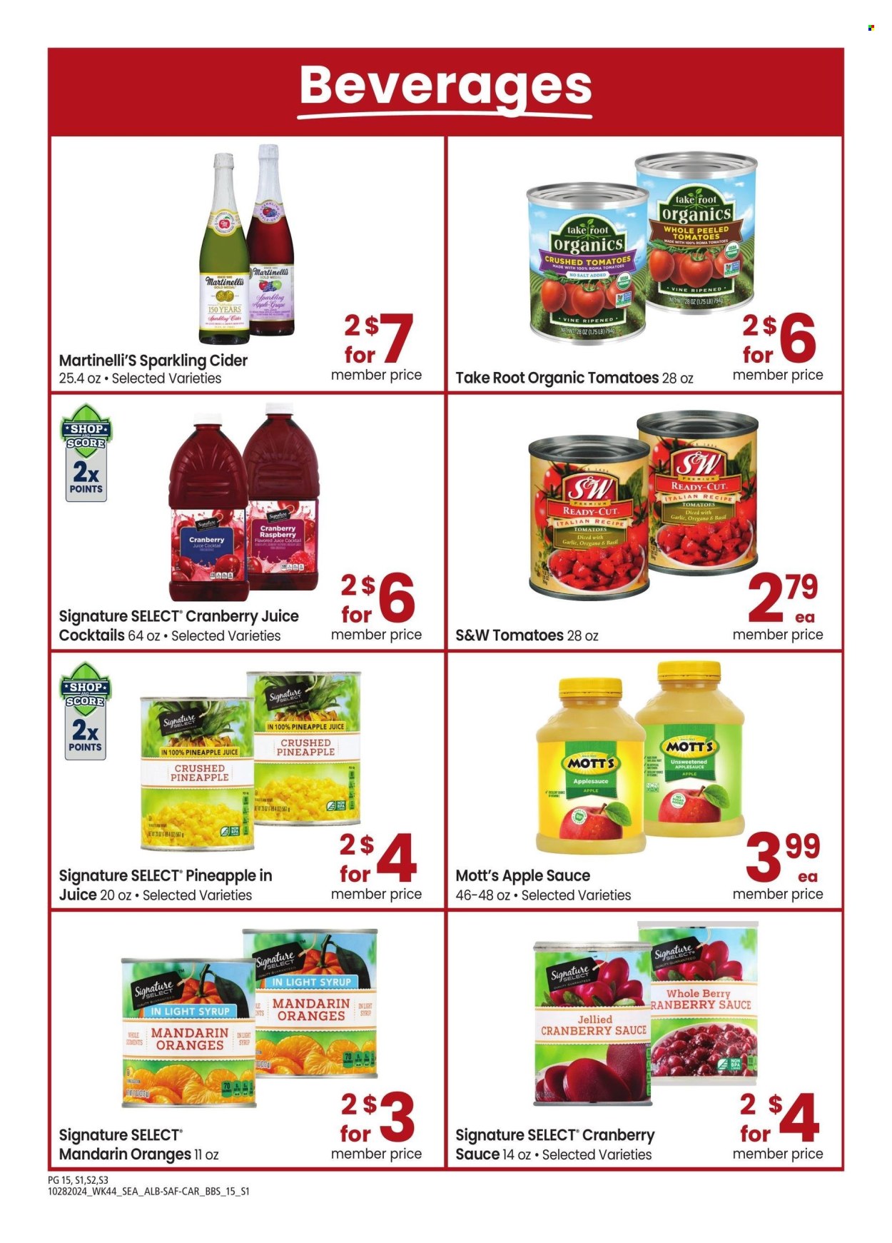 Albertsons ad - 10/28/2024 - 12/01/2024. Page 1