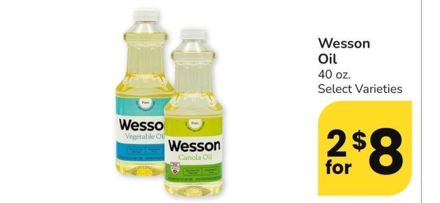 Wesson Oil - 40 oz. Select Varieties