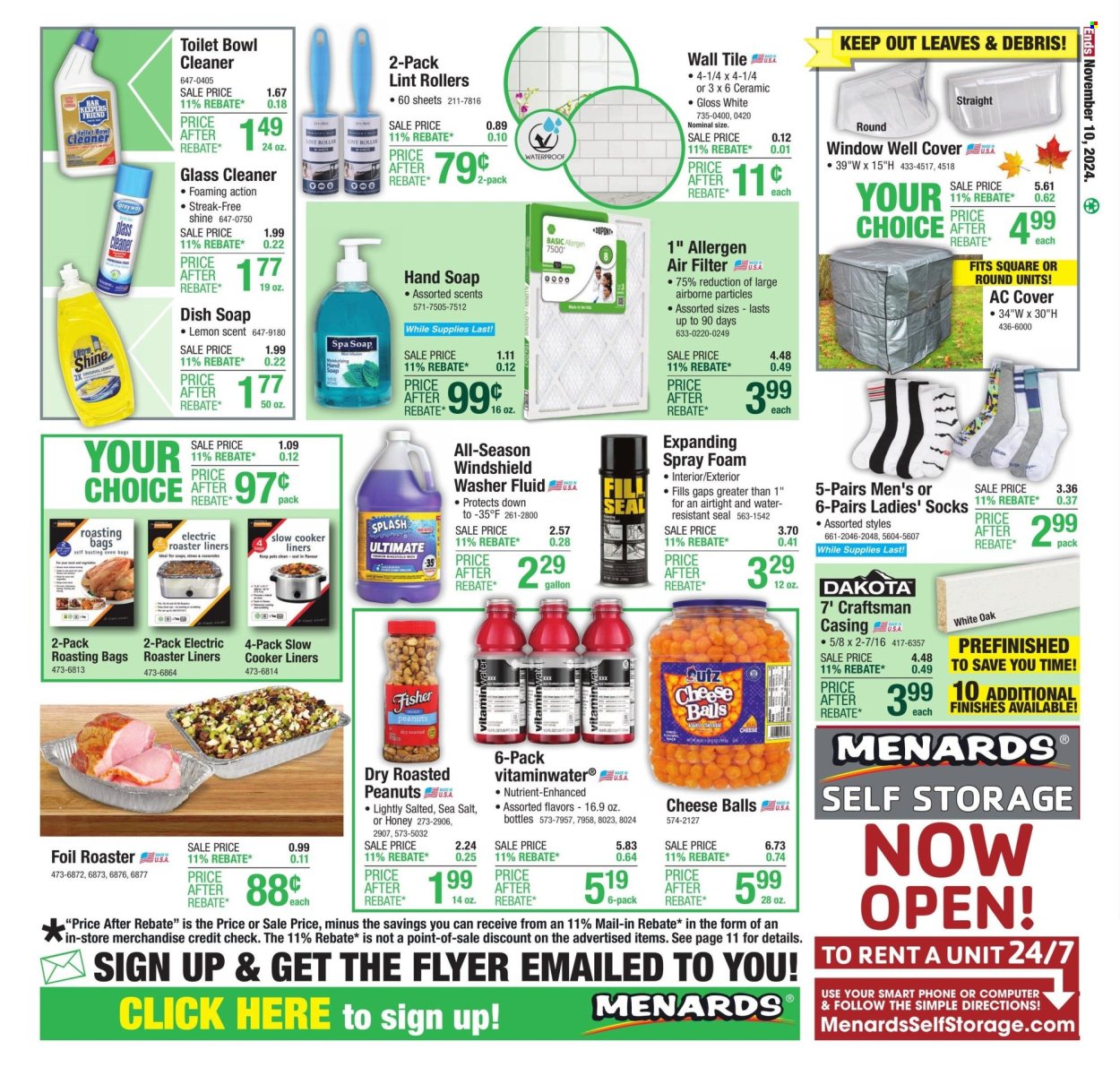 Menards ad - 10/31/2024 - 11/10/2024. Page 22