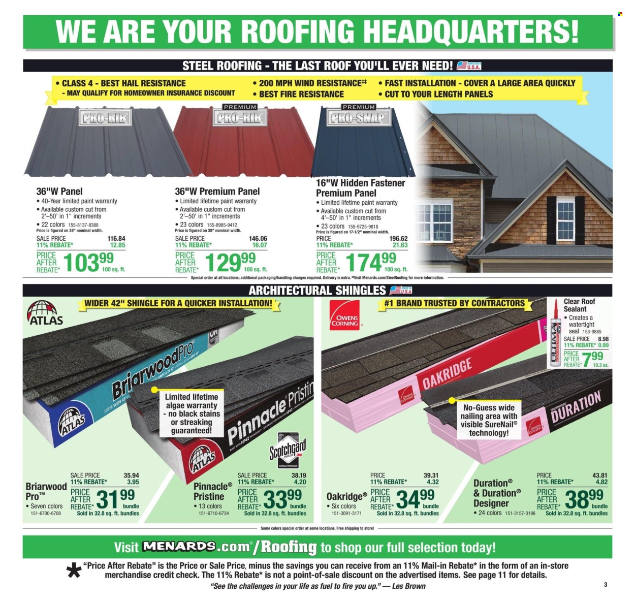 Menards ad - 10/31/2024 - 11/10/2024. Page 5