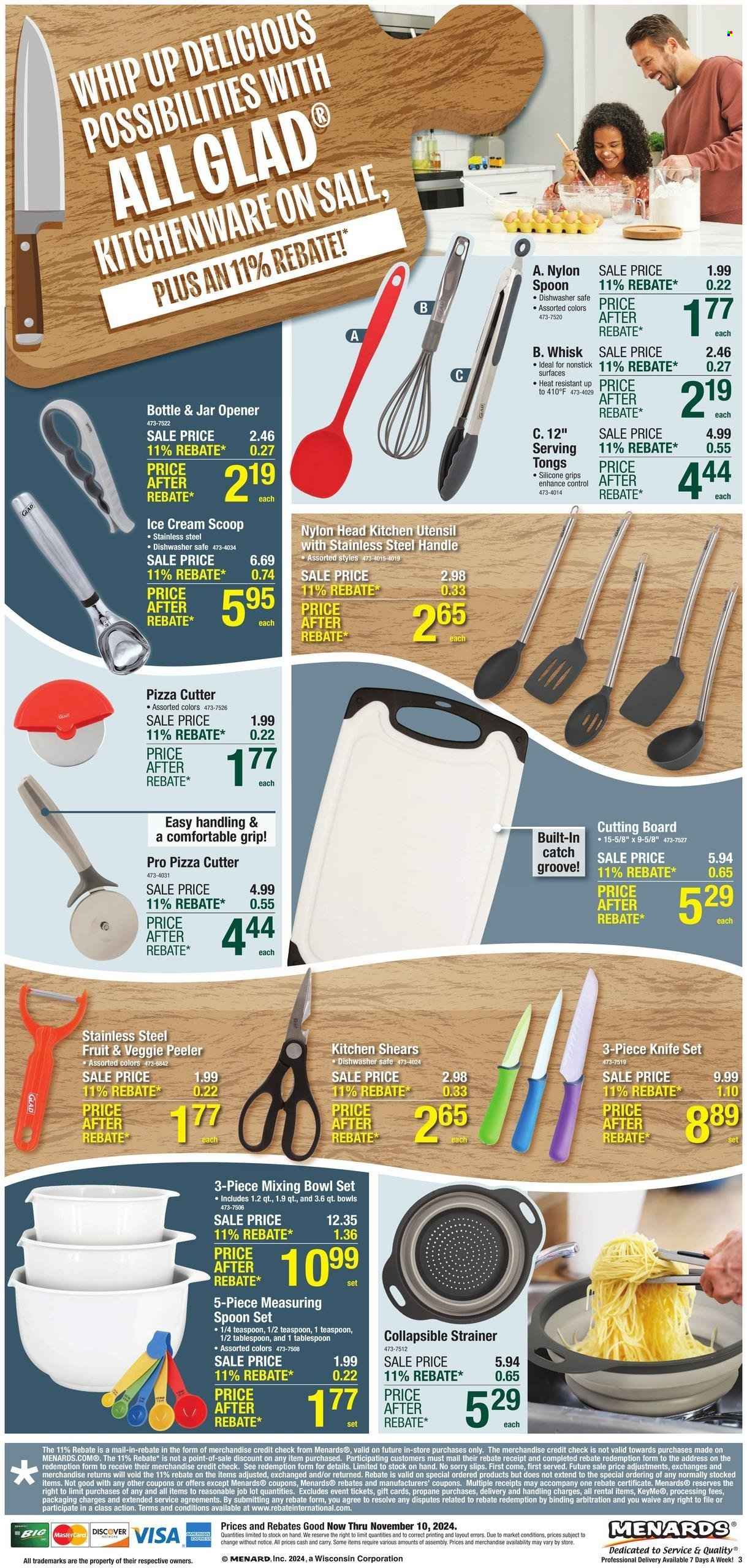 Menards ad - 10/31/2024 - 11/10/2024. Page 3