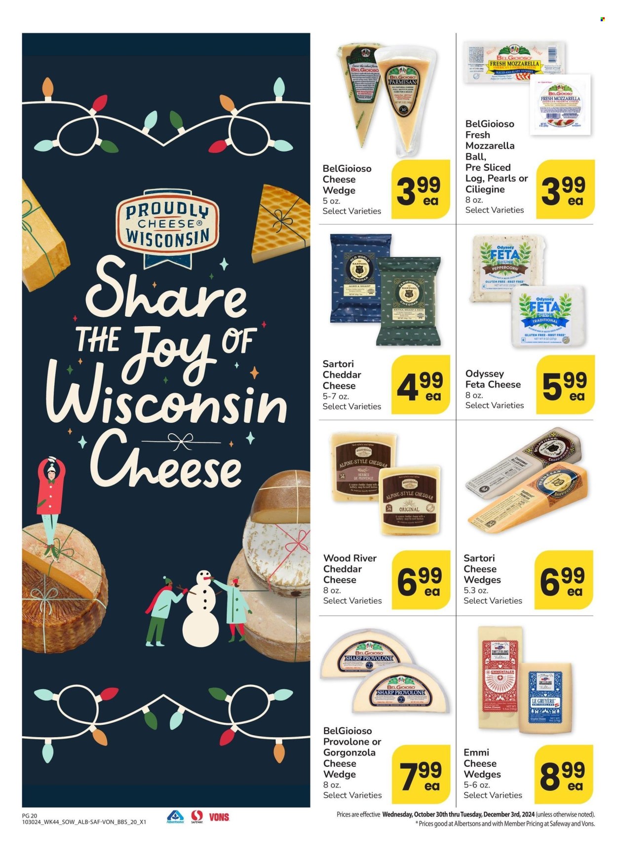 Safeway ad - 10/30/2024 - 12/03/2024. Page 1