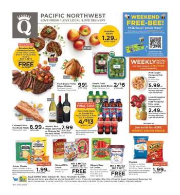 QFC Flyer - 10/30/2024 - 11/05/2024.