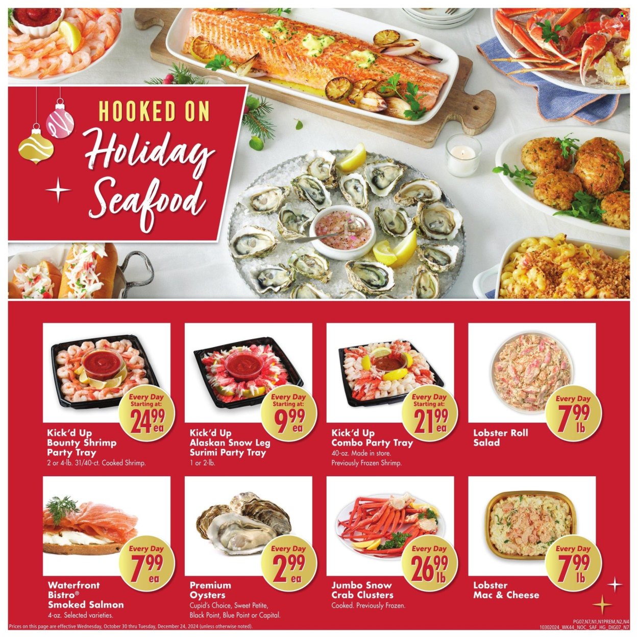 Safeway ad - 10/30/2024 - 12/24/2024. Page 1