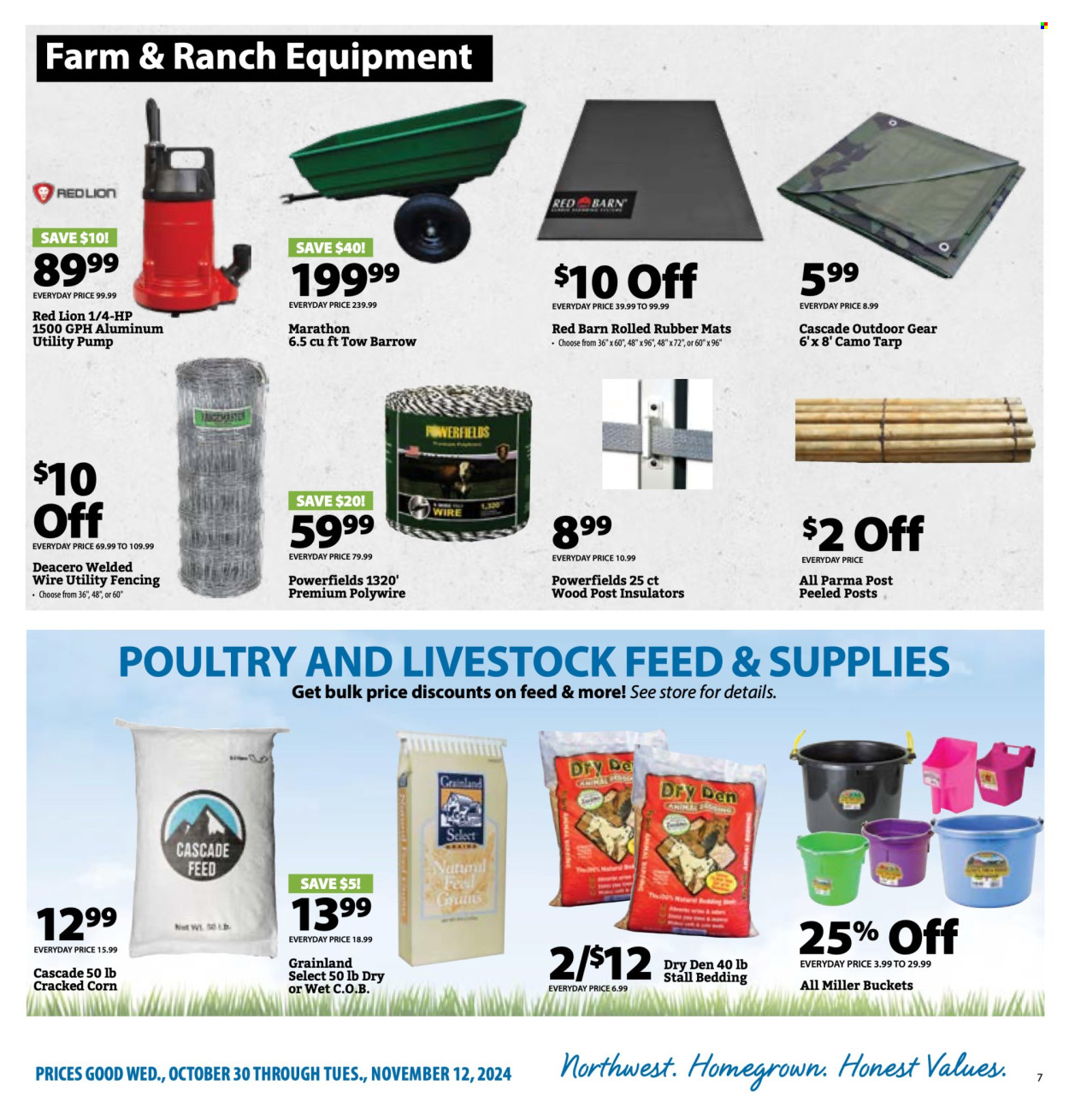 Cascade Farm And Outdoor ad - 10/30/2024 - 11/12/2024. Page 7