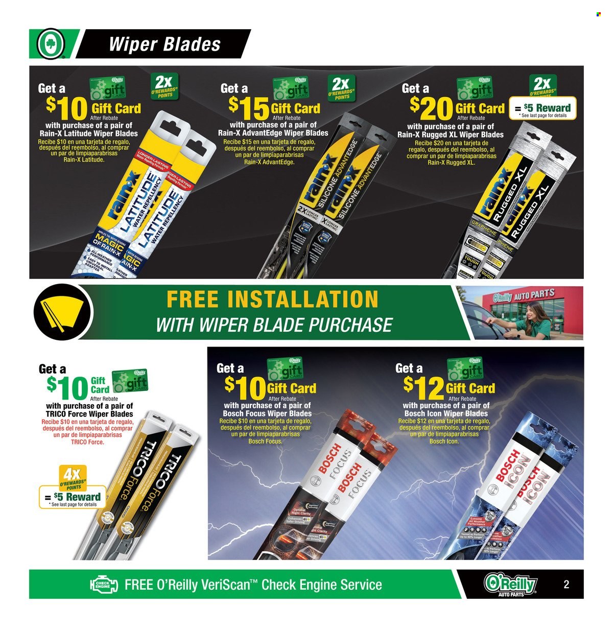 O'Reilly Auto Parts ad - 10/30/2024 - 11/26/2024. Page 1