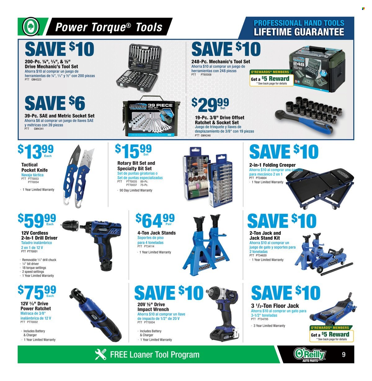 O'Reilly Auto Parts ad - 10/30/2024 - 11/26/2024. Page 1