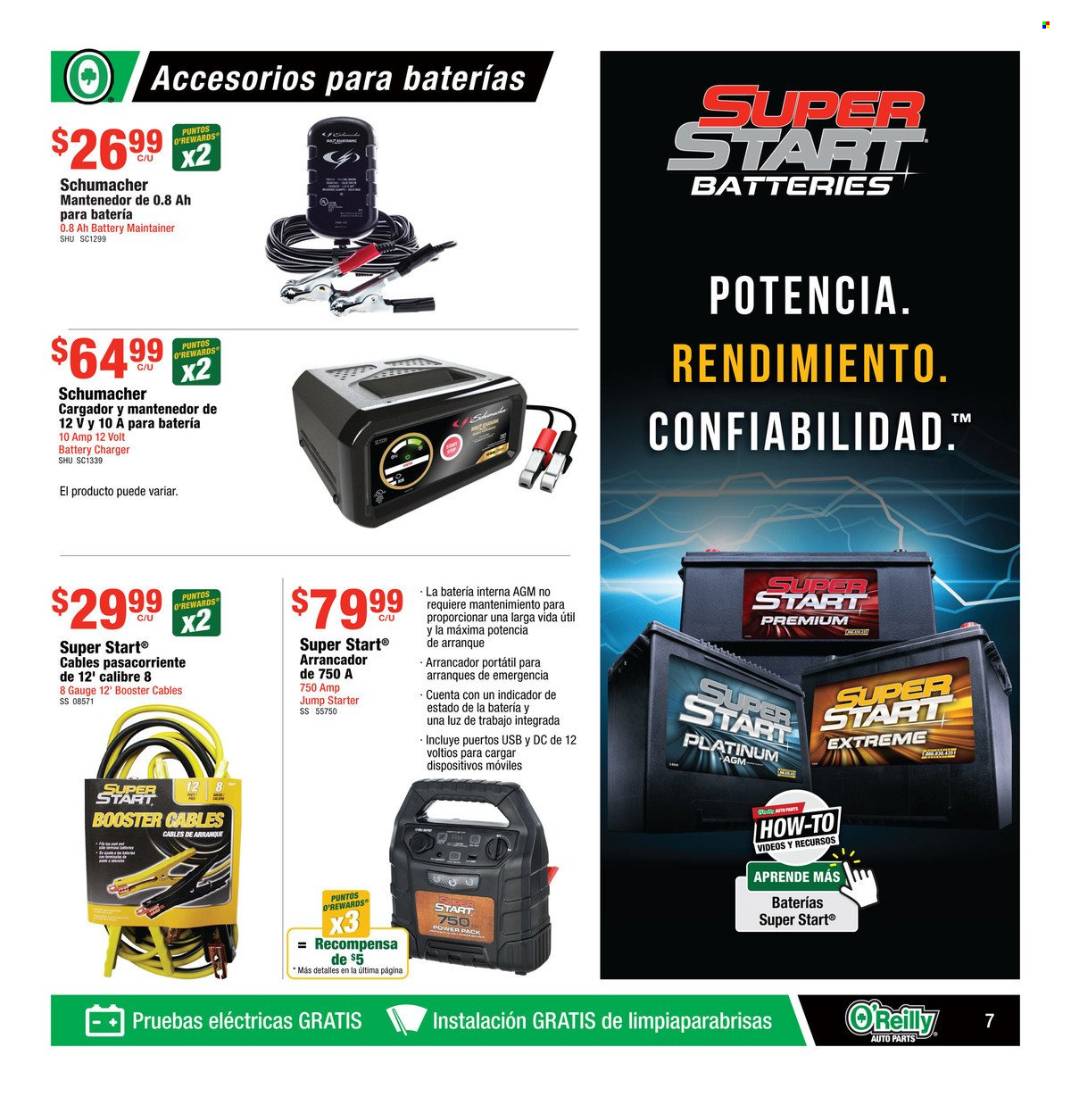 O'Reilly Auto Parts ad - 10/30/2024 - 11/26/2024. Page 7