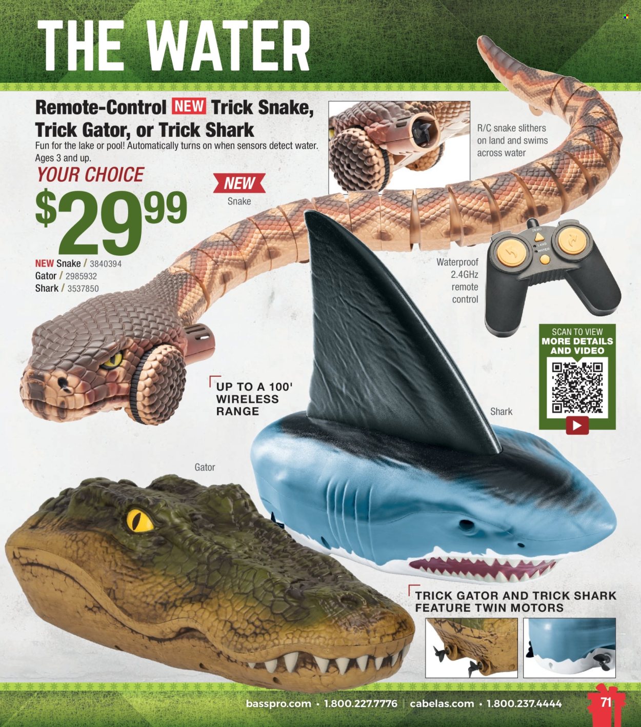 Bass Pro Shops ad. Page 1