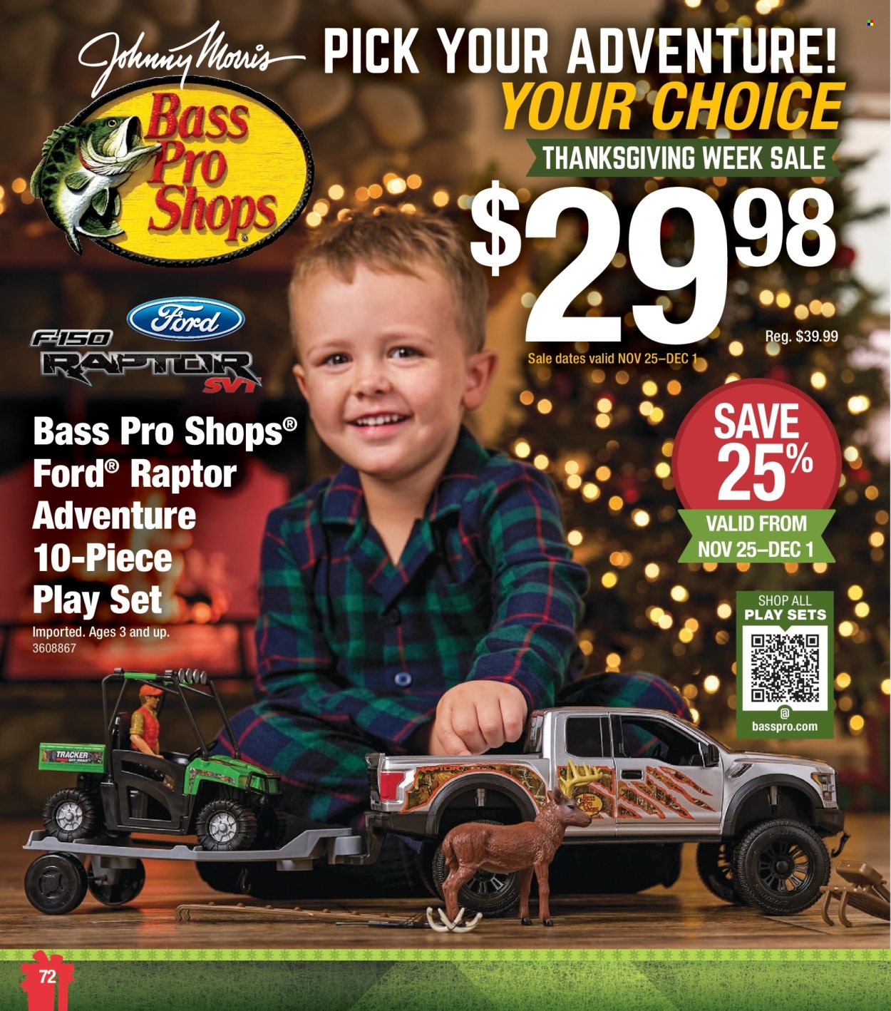 Bass Pro Shops ad. Page 1