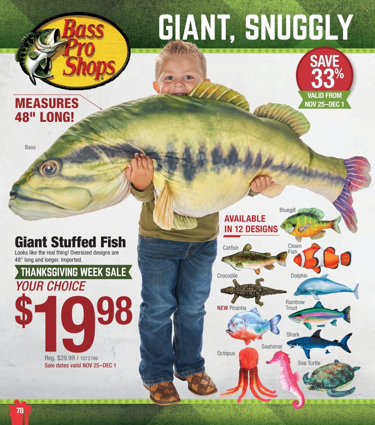 Bass Pro Shops ad. Page 1