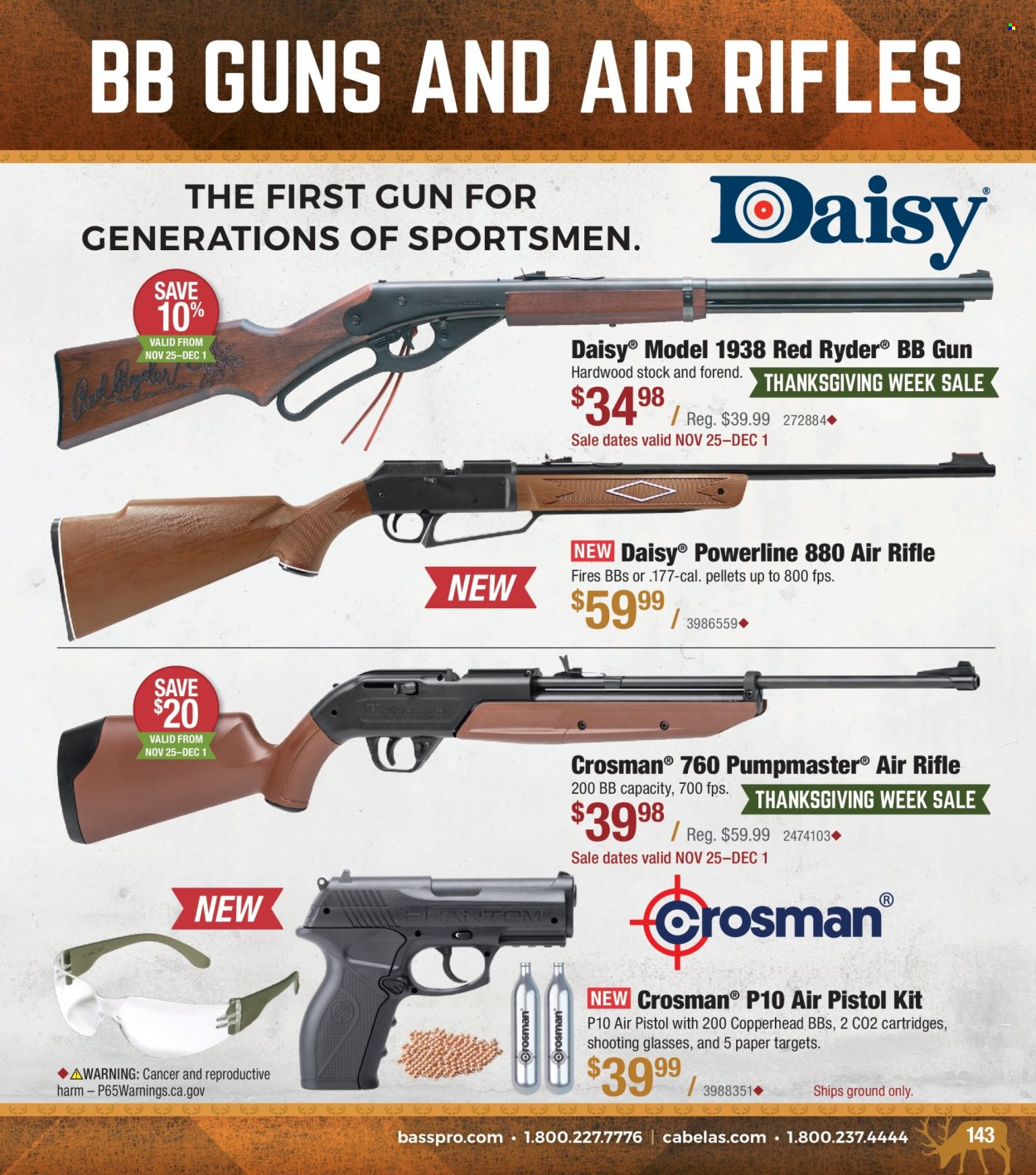 Bass Pro Shops ad. Page 1