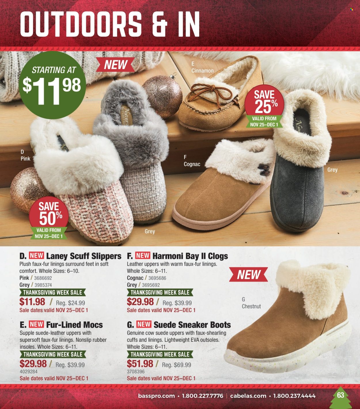 Cabela's ad. Page 1