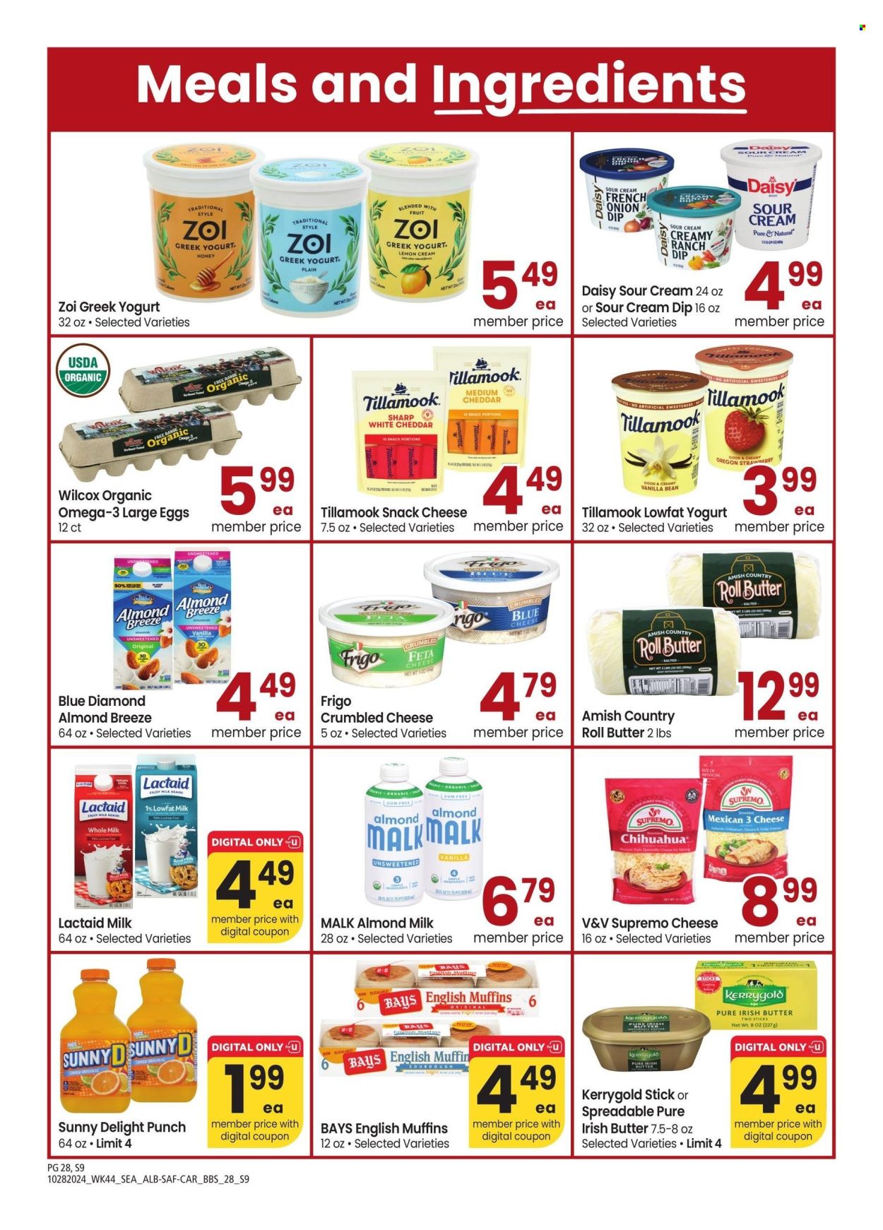 Safeway ad - 10/28/2024 - 12/01/2024. Page 1