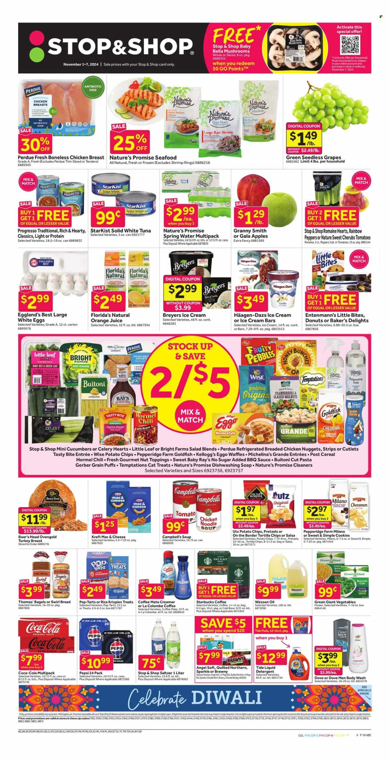 Stop & Shop ad - 11/01/2024 - 11/07/2024. Page 1