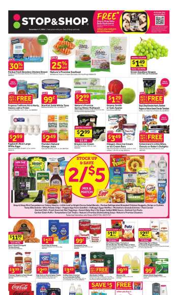 Stop & Shop Flyer - 11/01/2024 - 11/07/2024.