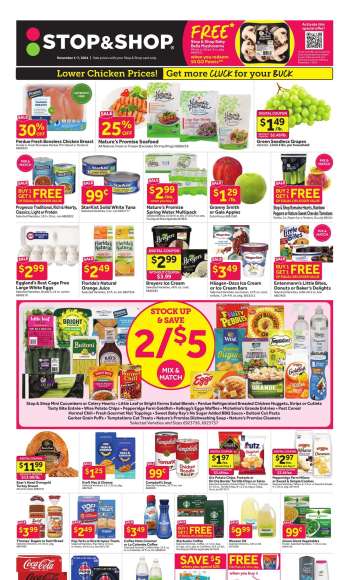 Stop & Shop Flyer - 11/01/2024 - 11/07/2024.