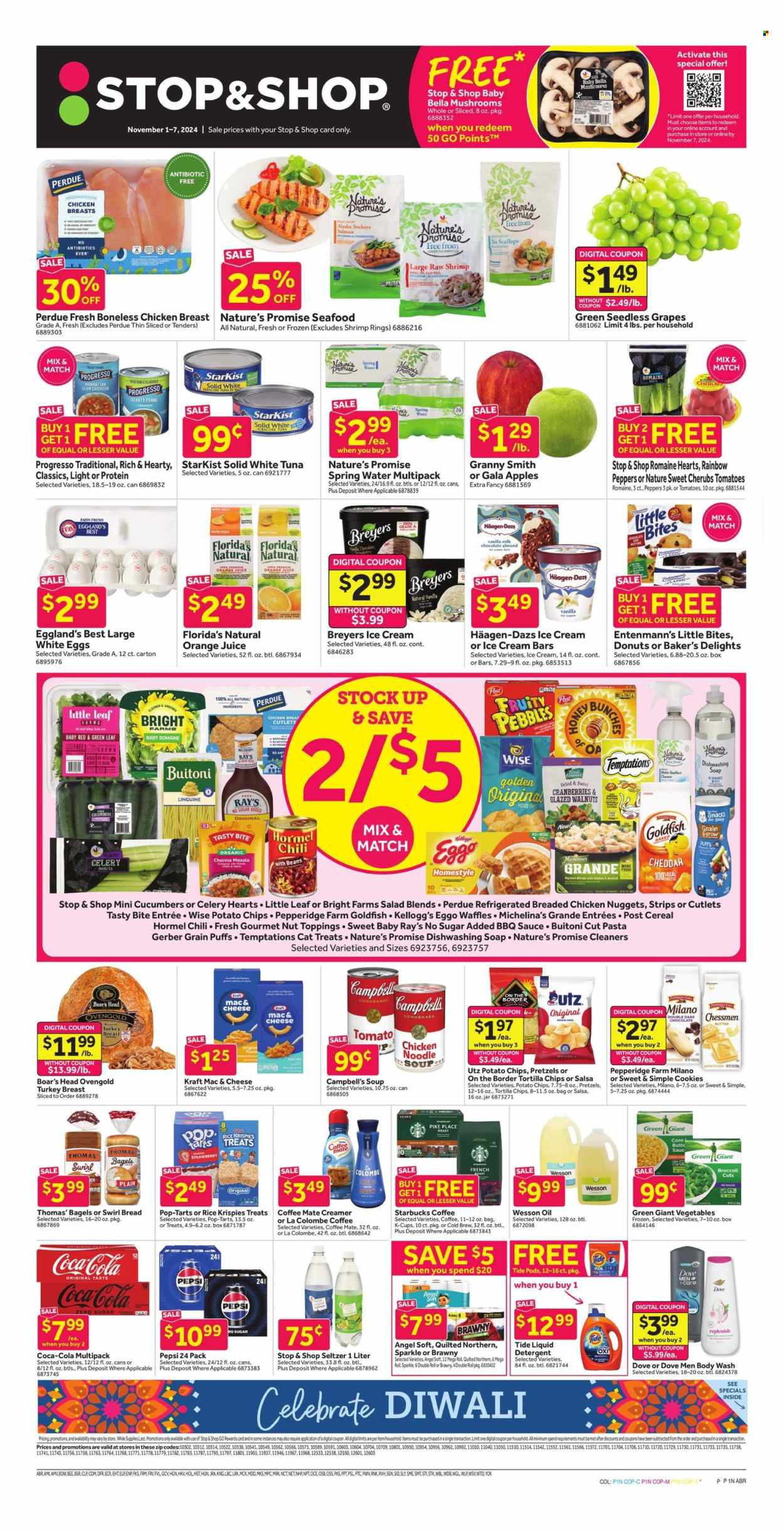 Stop & Shop ad - 11/01/2024 - 11/07/2024. Page 1