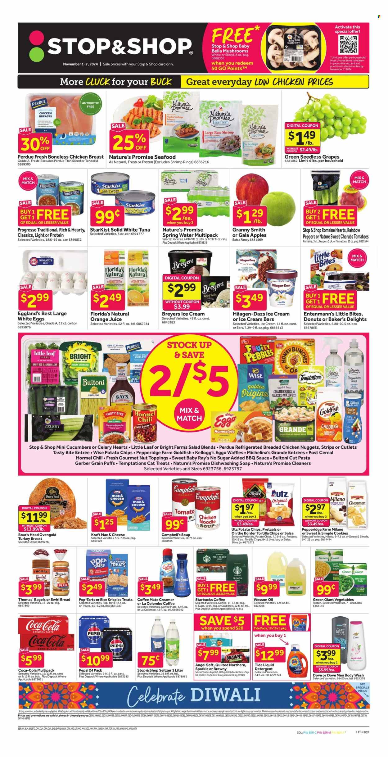 Stop & Shop ad - 11/01/2024 - 11/07/2024. Page 1