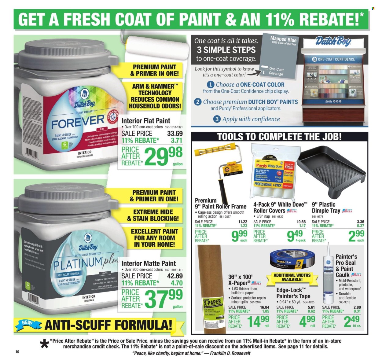 Menards ad - 10/31/2024 - 11/10/2024. Page 18