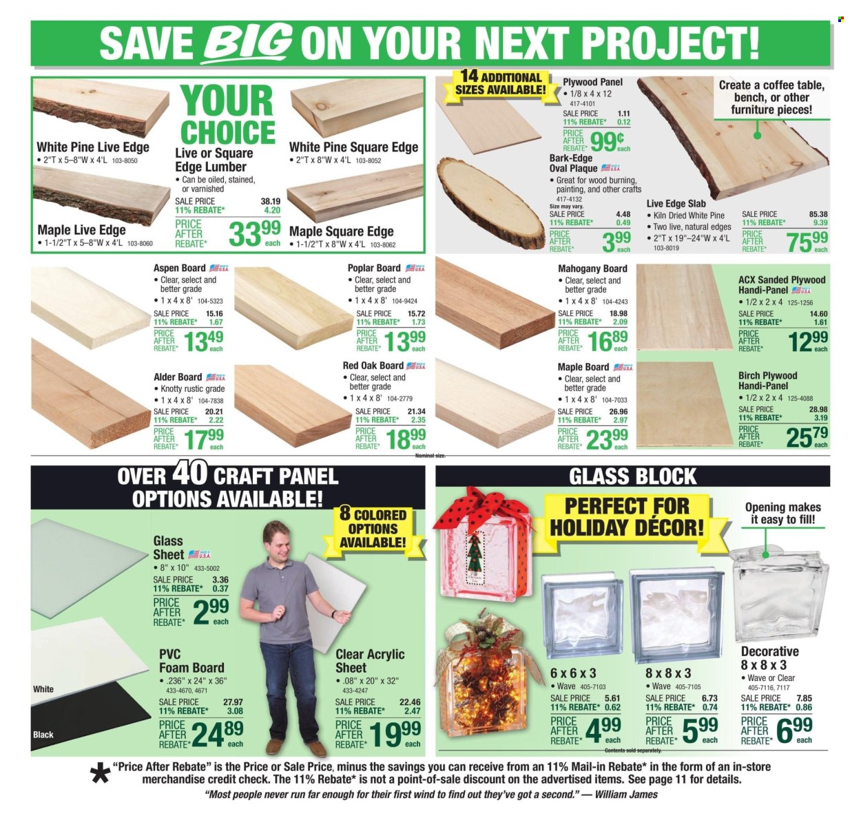 Menards ad - 10/31/2024 - 11/10/2024. Page 19