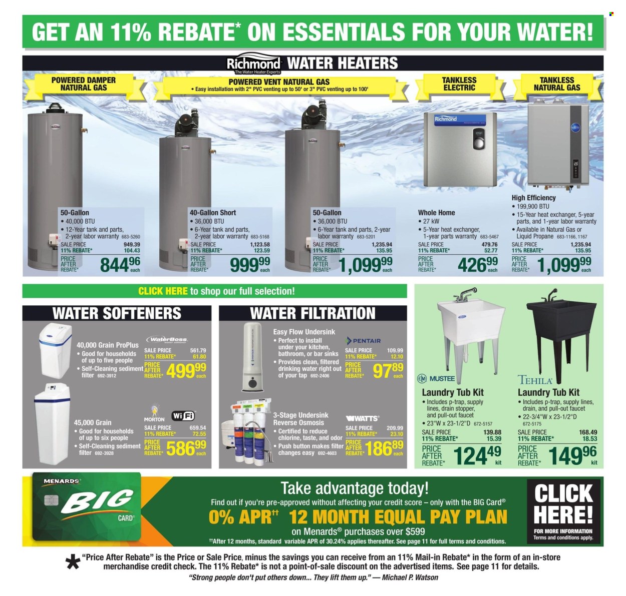 Menards ad - 10/31/2024 - 11/10/2024. Page 21