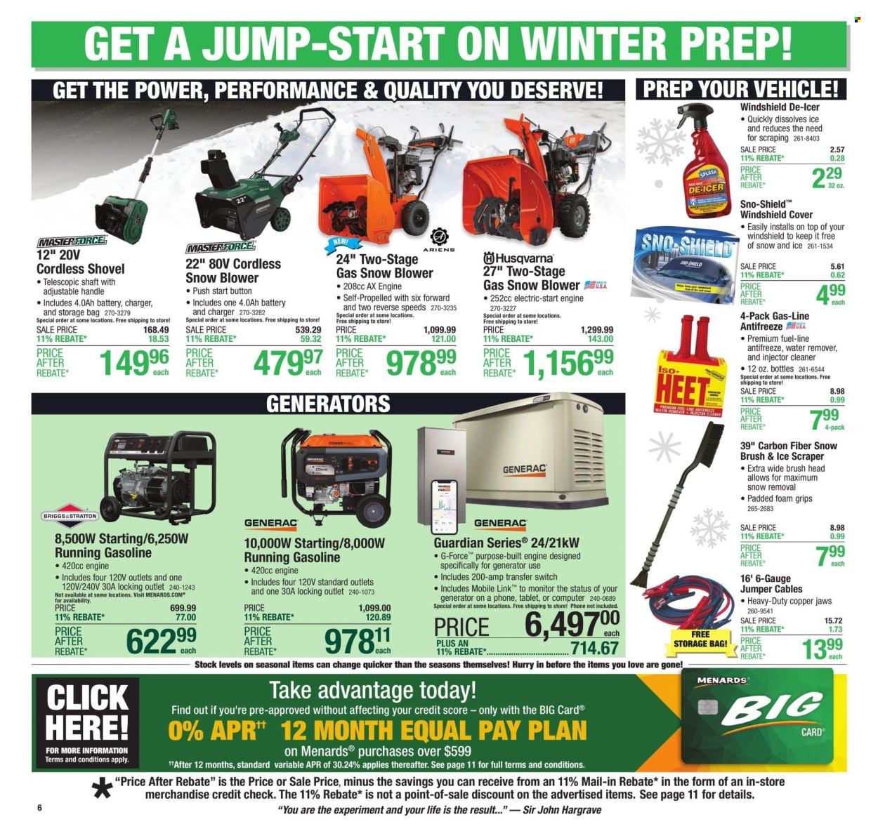 Menards ad - 10/31/2024 - 11/10/2024. Page 10