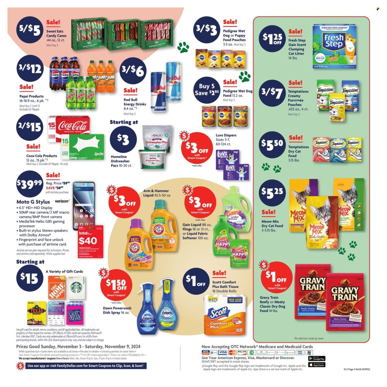 Family Dollar ad - 11/03/2024 - 11/09/2024. Page 4