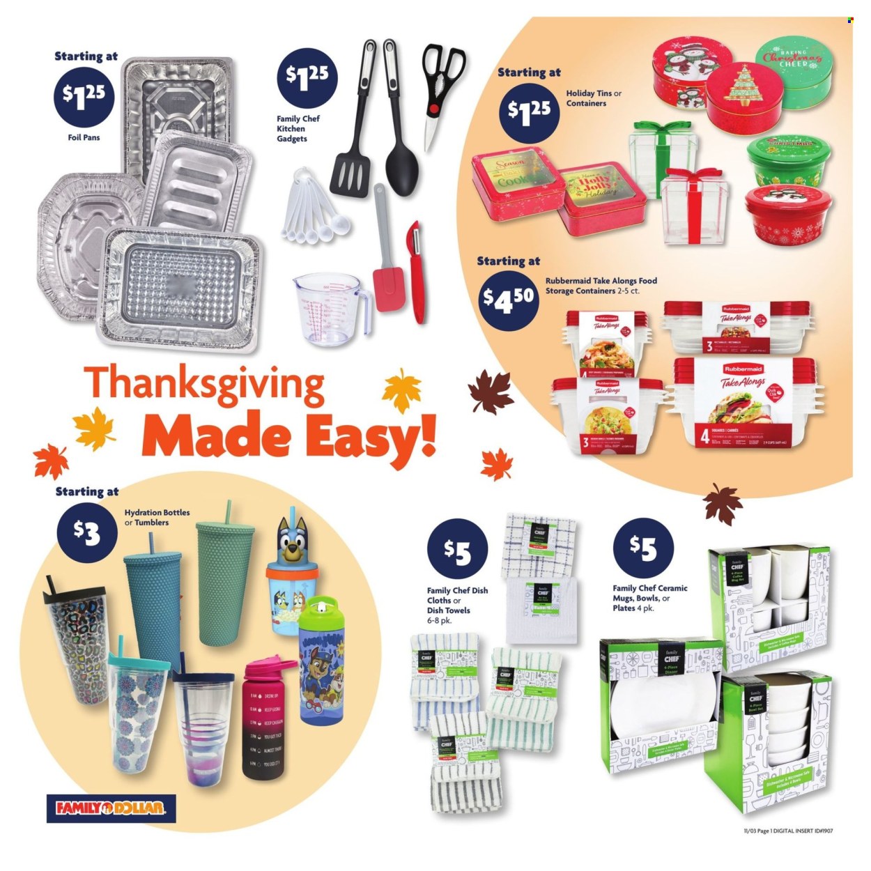 Family Dollar ad - 11/03/2024 - 11/09/2024. Page 5