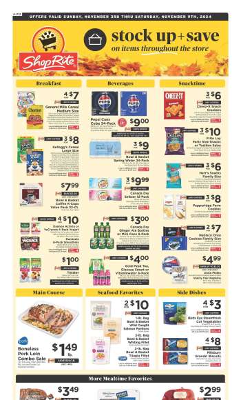 ShopRite Flyer - 11/03/2024 - 11/09/2024.