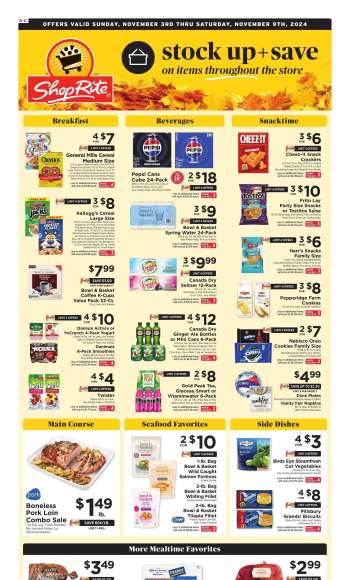 ShopRite Flyer - 11/03/2024 - 11/09/2024.