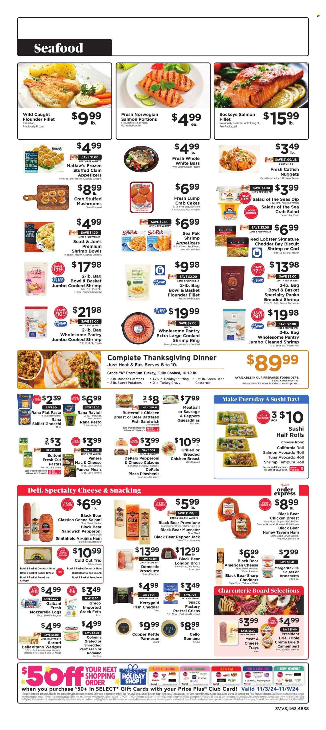 ShopRite ad - 11/03/2024 - 11/09/2024. Page 5