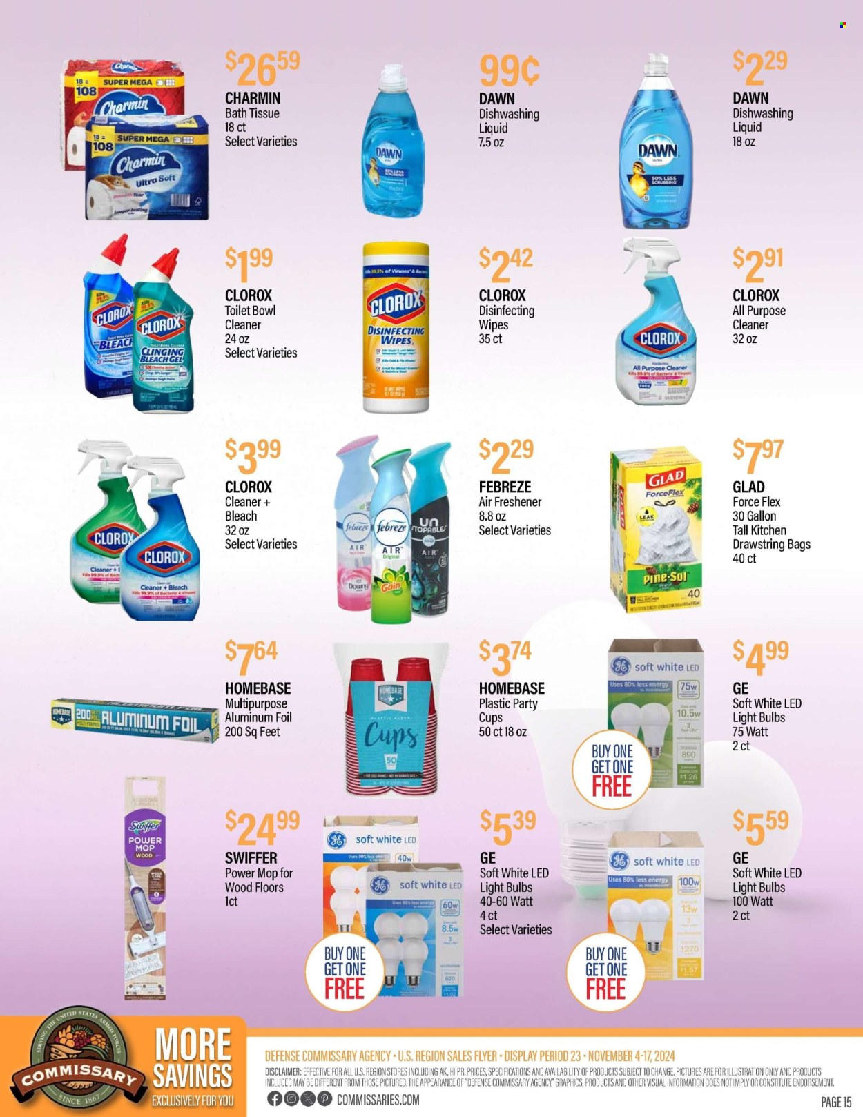 Commissary ad - 11/04/2024 - 11/17/2024. Page 15