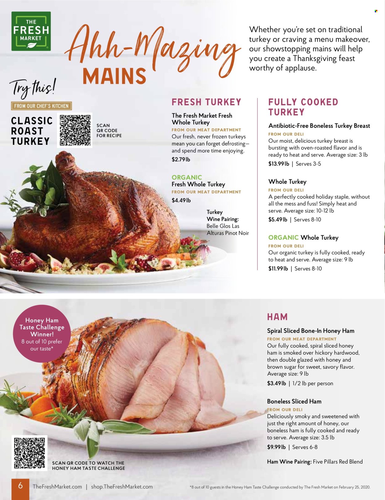 The Fresh Market ad - 11/06/2024 - 12/03/2024. Page 1