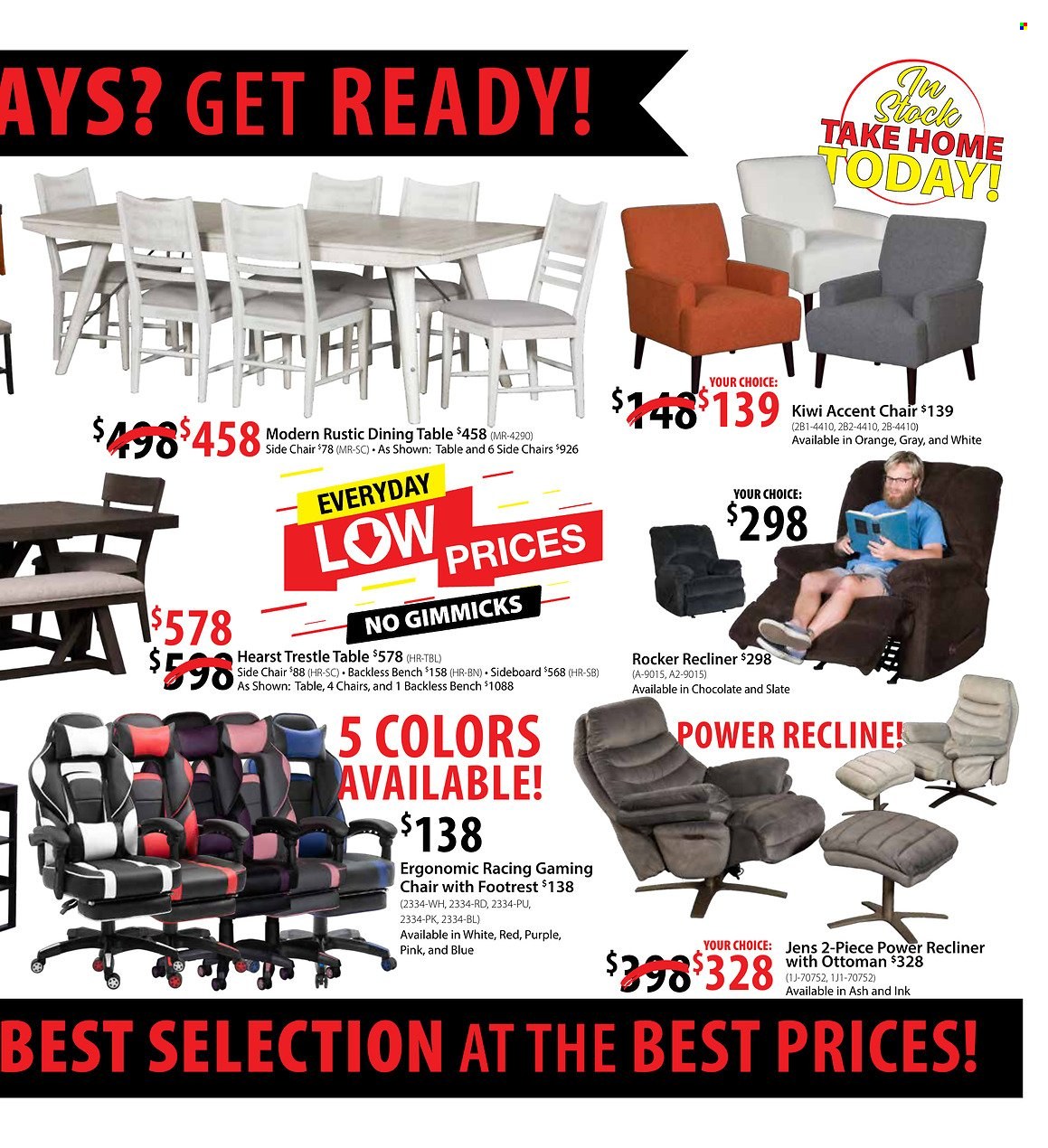 American Furniture Warehouse ad - 11/03/2024 - 12/01/2024. Page 1