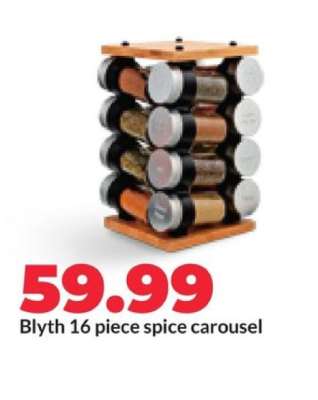 Blyth 16 piece spice carousel