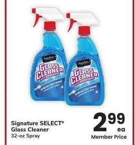 Signature SELECT® Glass Cleaner - 32 - oz Spray