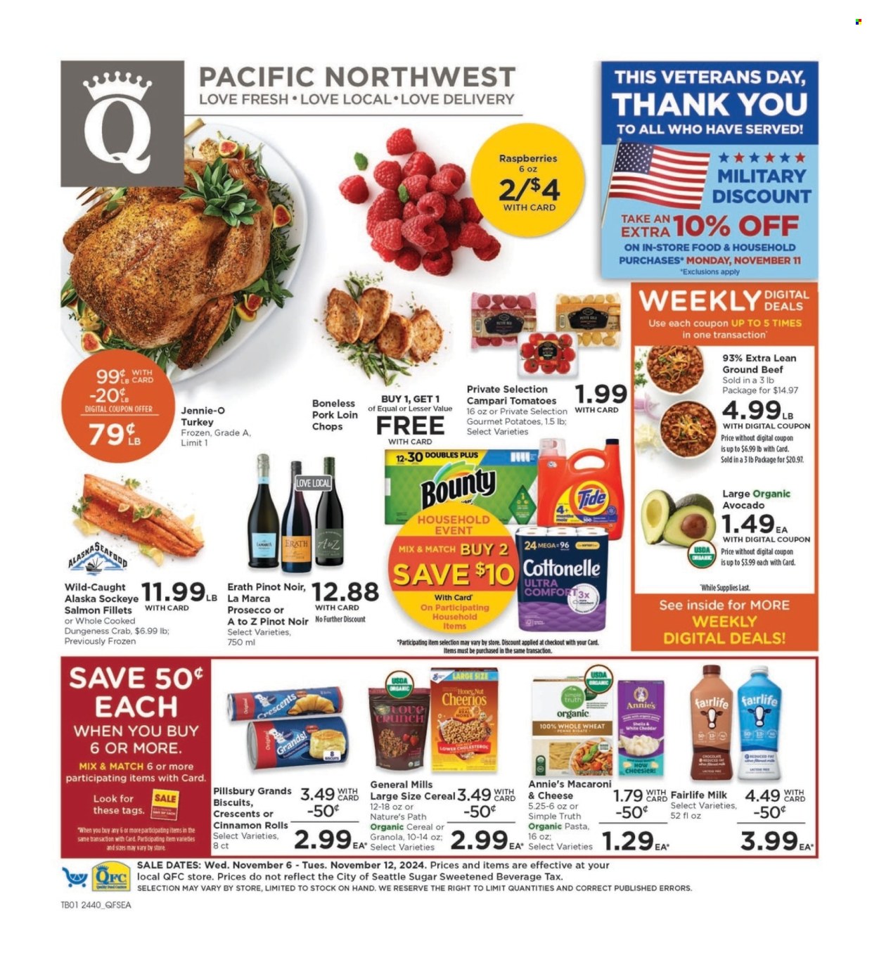 QFC ad - 11/06/2024 - 11/12/2024. Page 1