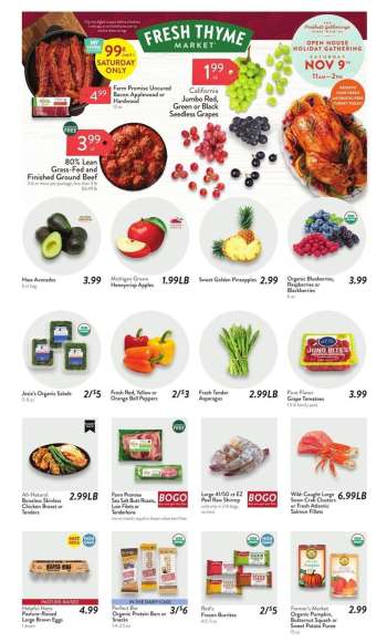 Fresh Thyme Flyer - 11/06/2024 - 11/12/2024.