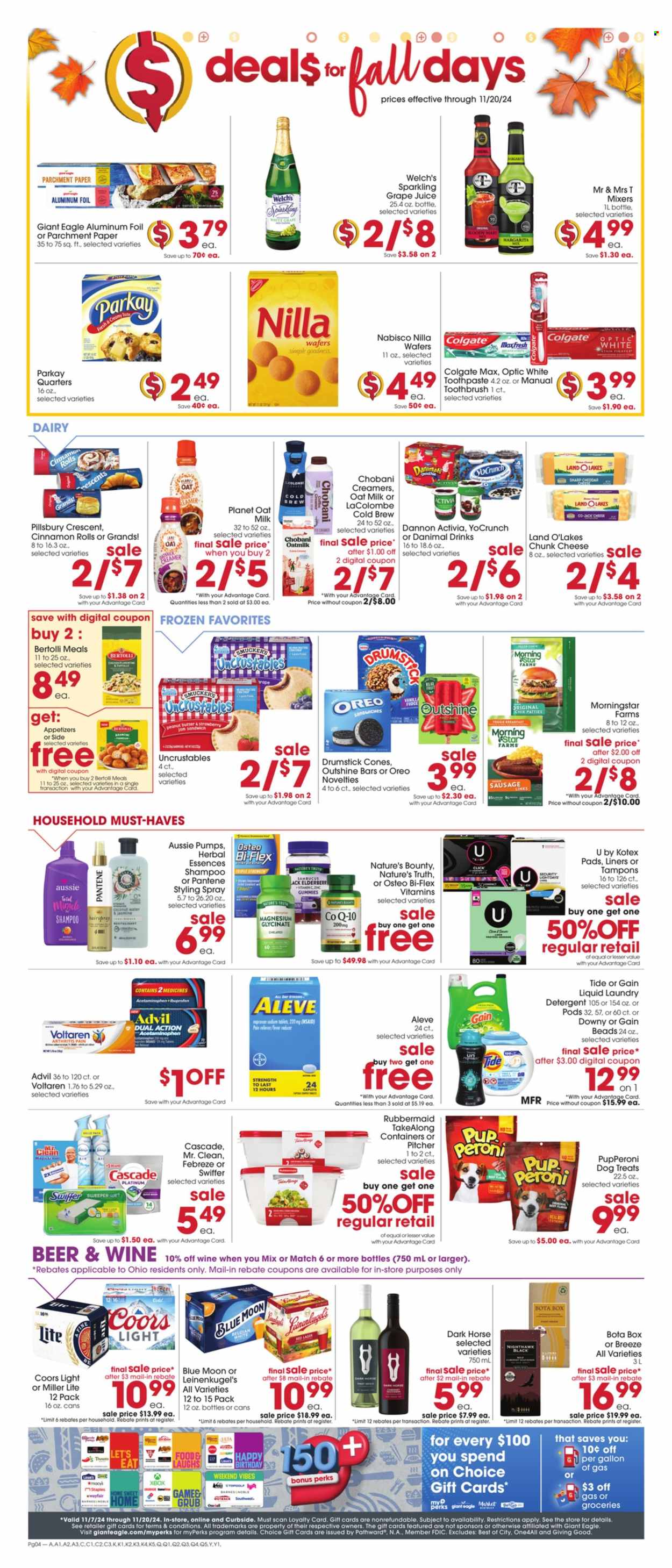 Giant Eagle ad - 11/07/2024 - 11/13/2024. Page 1