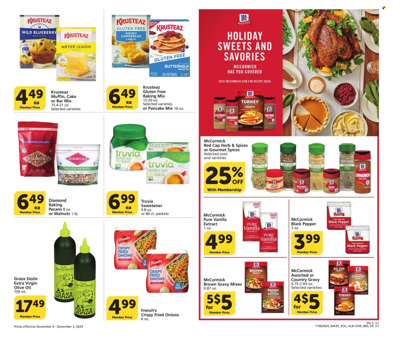 Albertsons ad - 11/06/2024 - 12/03/2024. Page 1