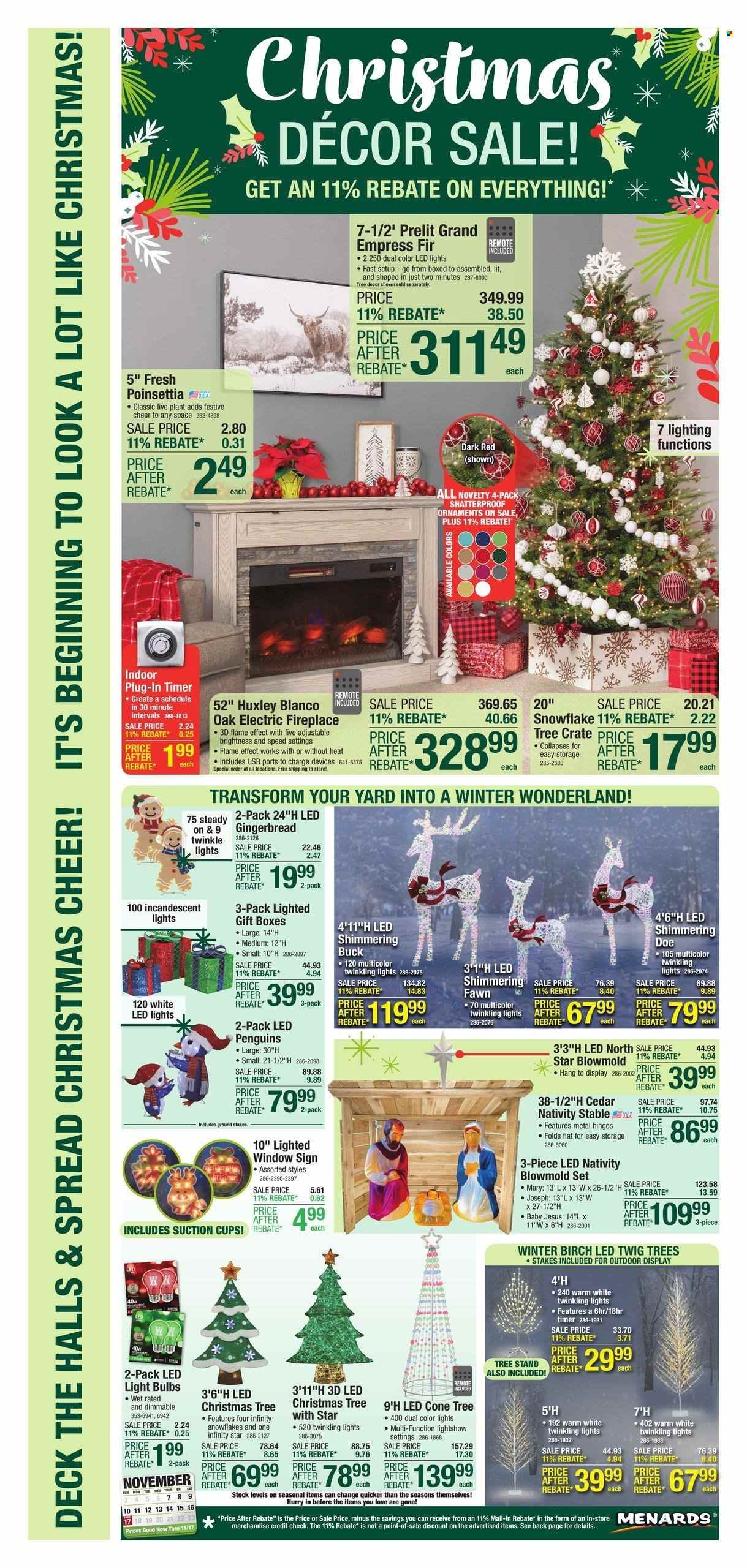 Menards ad - 11/07/2024 - 11/17/2024. Page 1