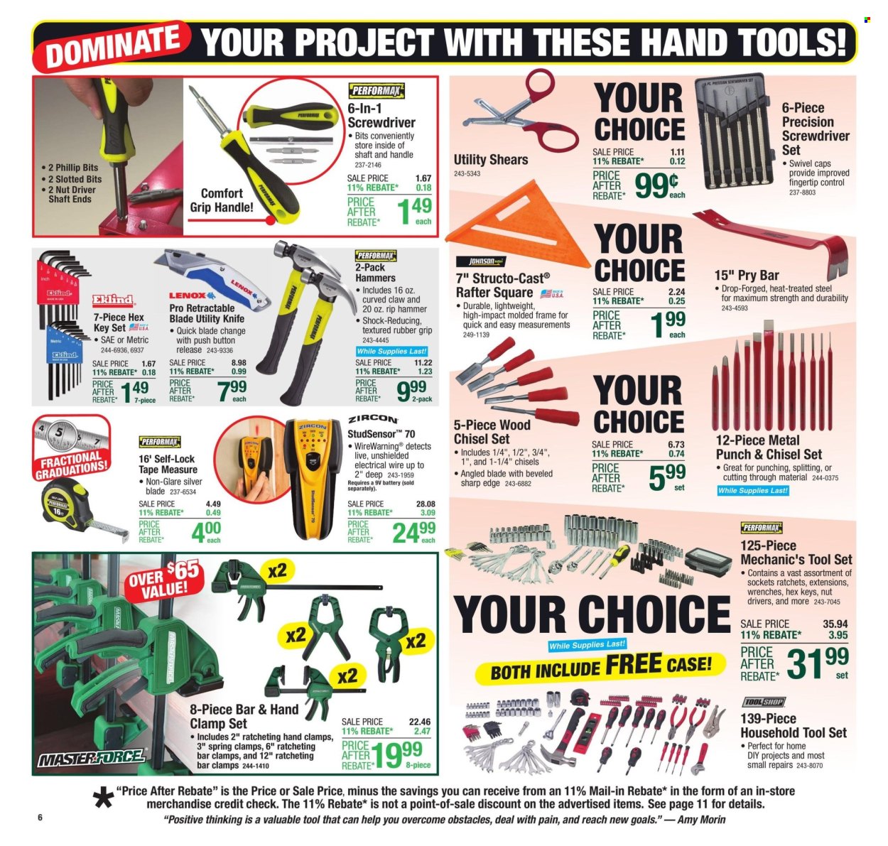 Menards ad - 11/07/2024 - 11/17/2024. Page 11