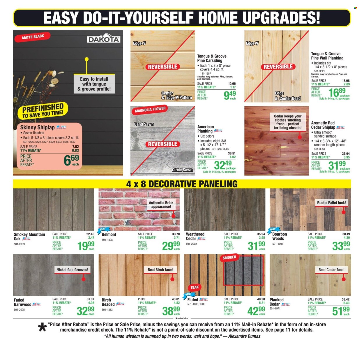 Menards ad - 11/07/2024 - 11/17/2024. Page 1