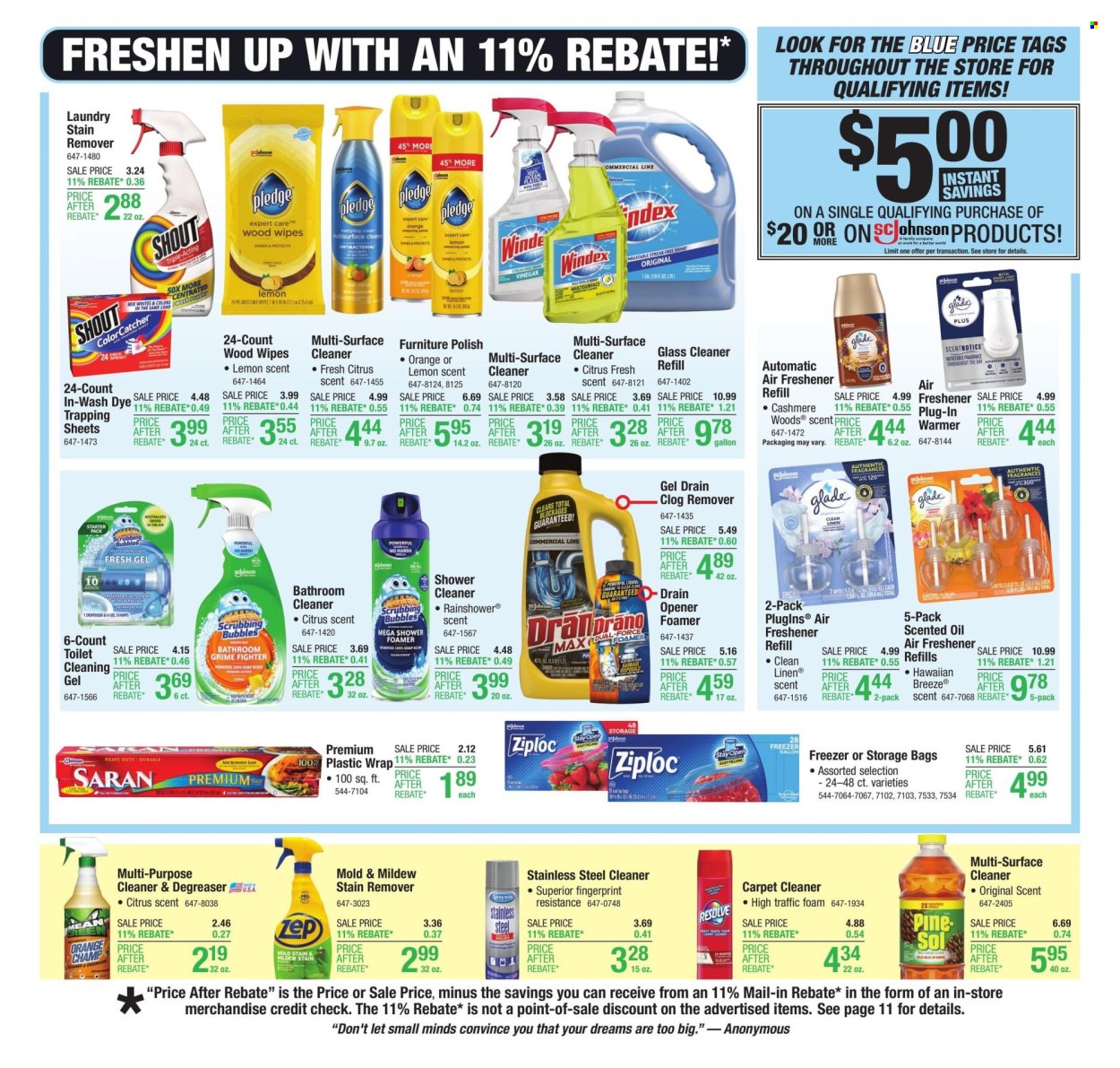 Menards ad - 11/07/2024 - 11/17/2024. Page 1